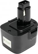 Акумуляторна батарея PowerPlant 12V 2,5A для DeWALT GD-DE-12 DE9074 DV00PT0034